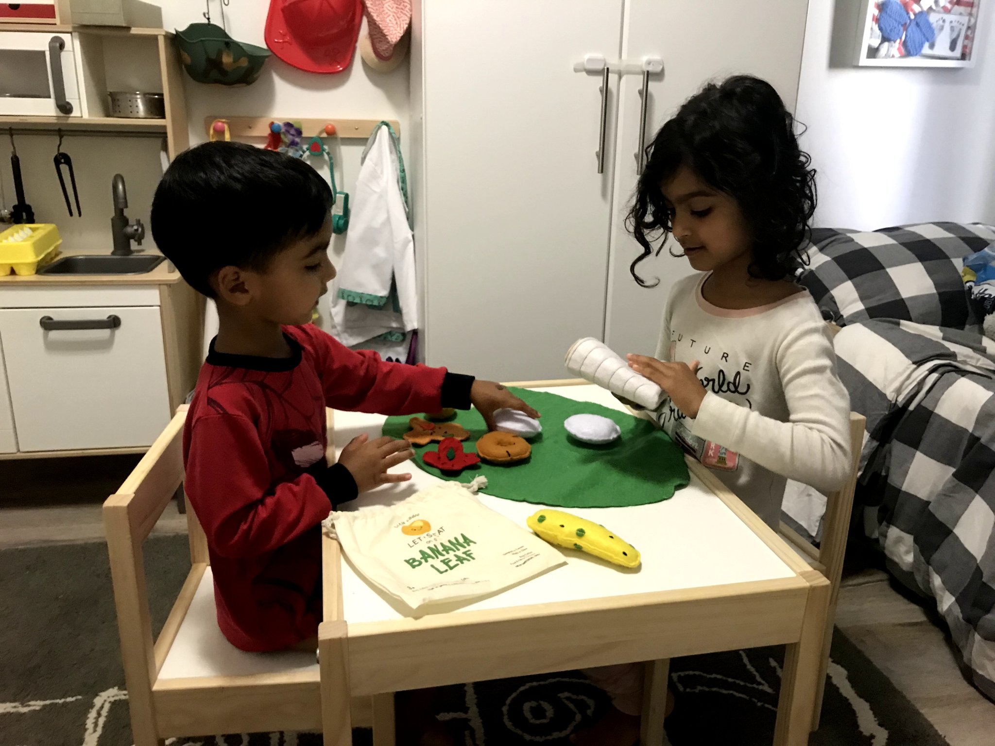 latt children's table and chairs