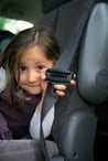 Child with seatbelt
