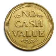 No cash value coin