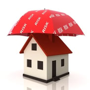House with risk umbrella