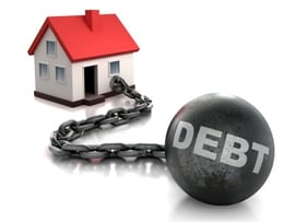 House with debt chain