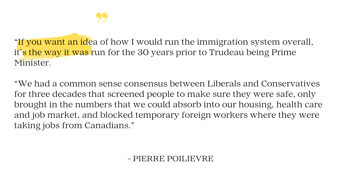 Sept 2024 Monthly Report Quote - Pierre Poilievre 1180 x 600 px