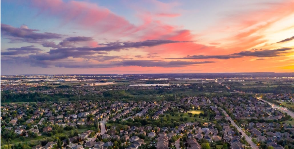 aerial-view-of-rutherford-road-and-islington-ave-detached-and-duplexes
