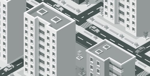 model of new condo buildings and city streets