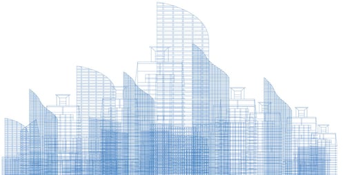 outline-city-skyscrapers-in-blue-colour