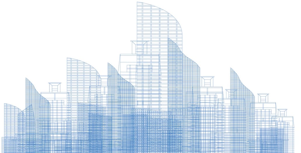 outline-city-skyscrapers-in-blue-colour