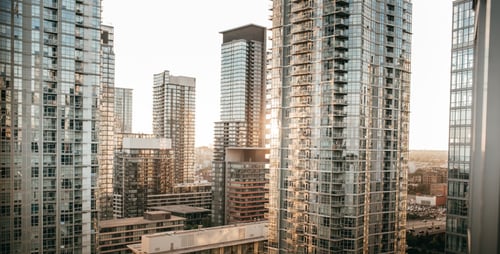 Downtown-torono-condos-in-sunset-light