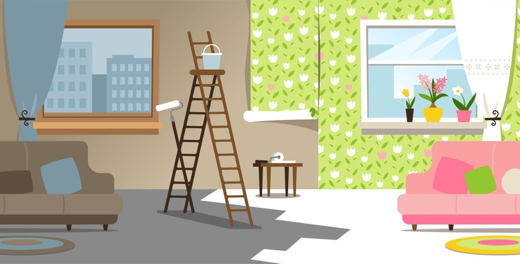 spring-renovation-home-with-ladder
